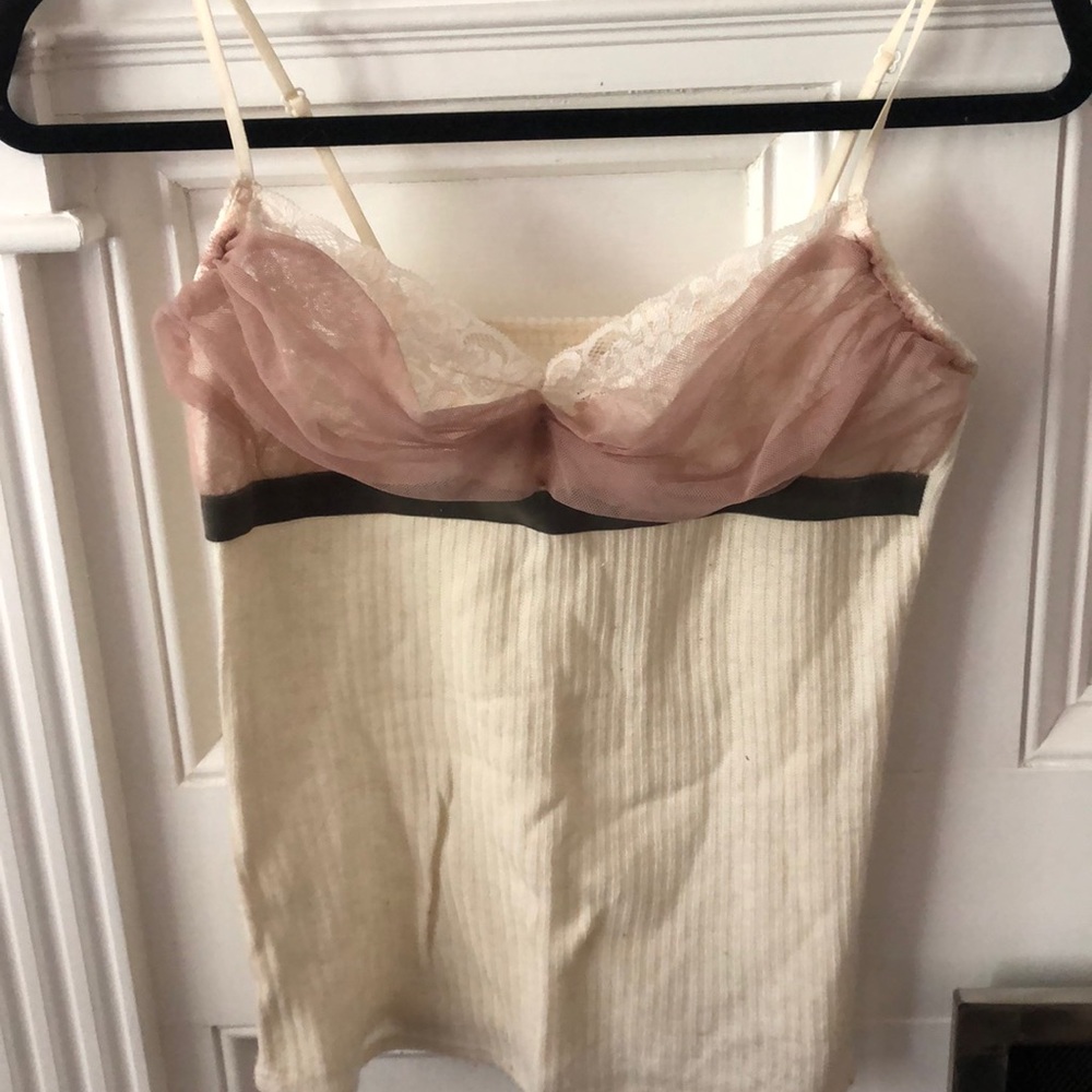 Ivory cotton cami